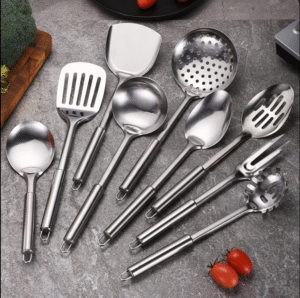 Utensilios en Acero Inoxidable